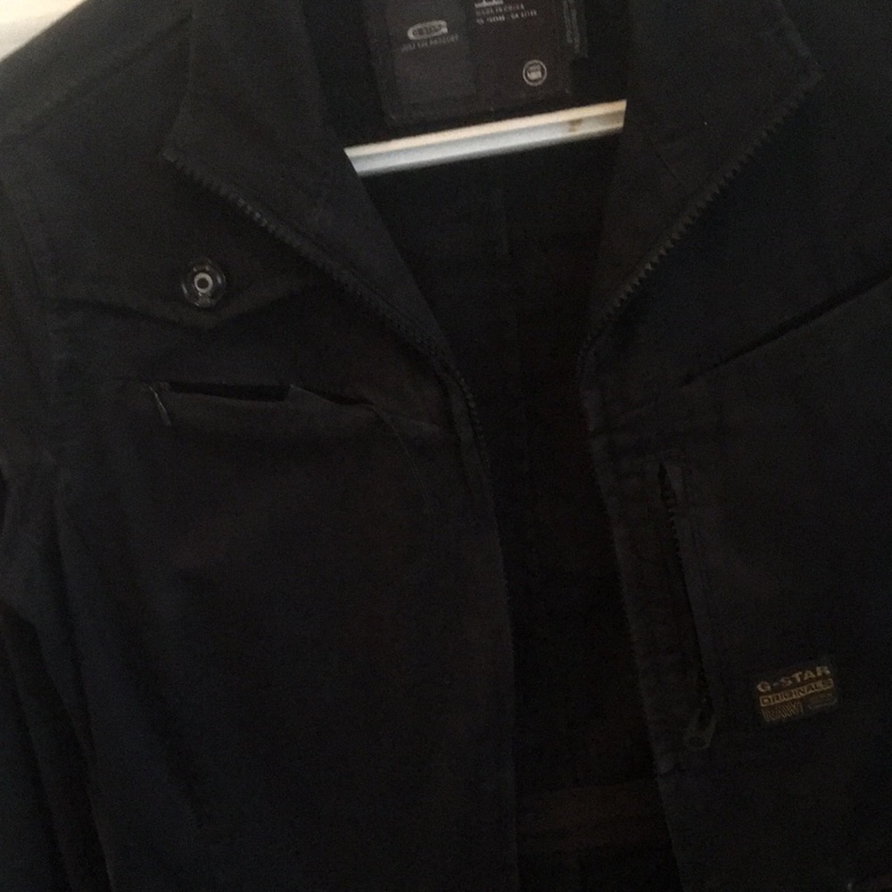 G-STAR ORIGINALS RAW DENIM BLACK LADIES JACKET - Size Small - Picture 9 of 17